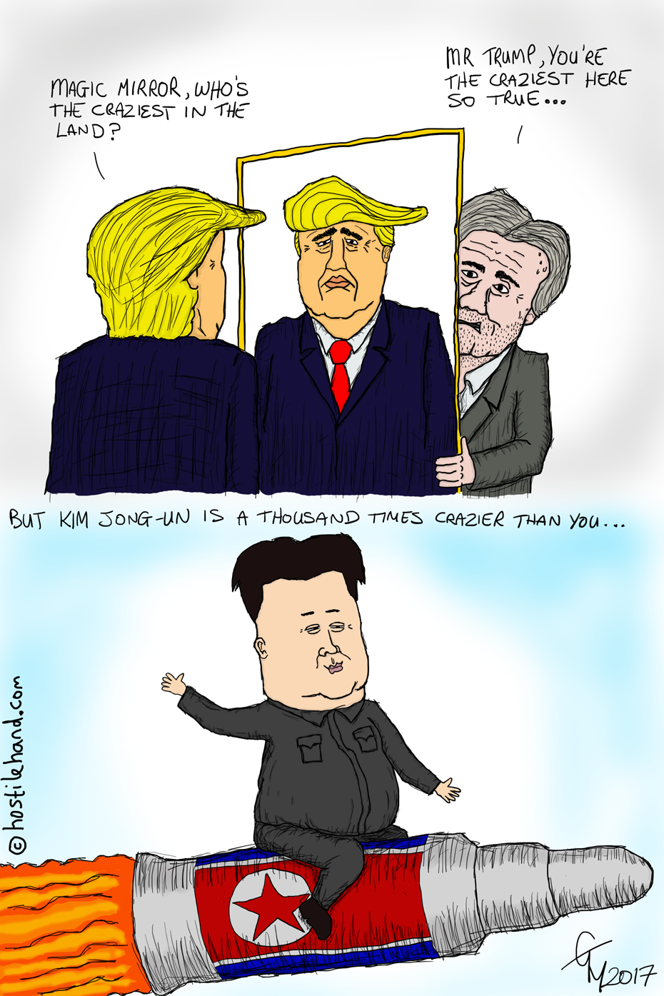 trump and kim